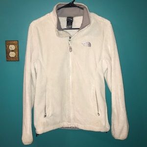 White North Face jacket